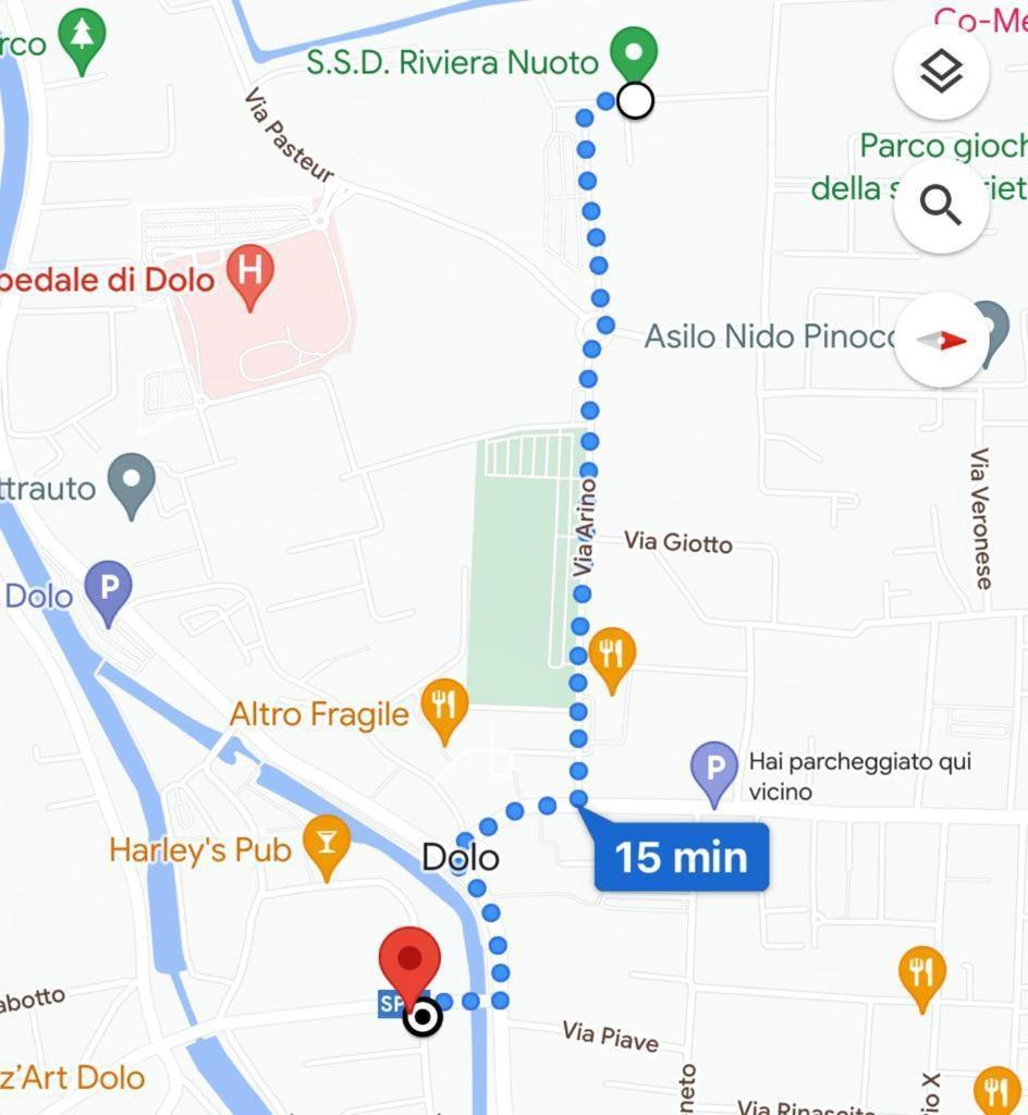돌로 Erman House - Naviglio Riviera Del Brenta Venezia 아파트 외부 사진